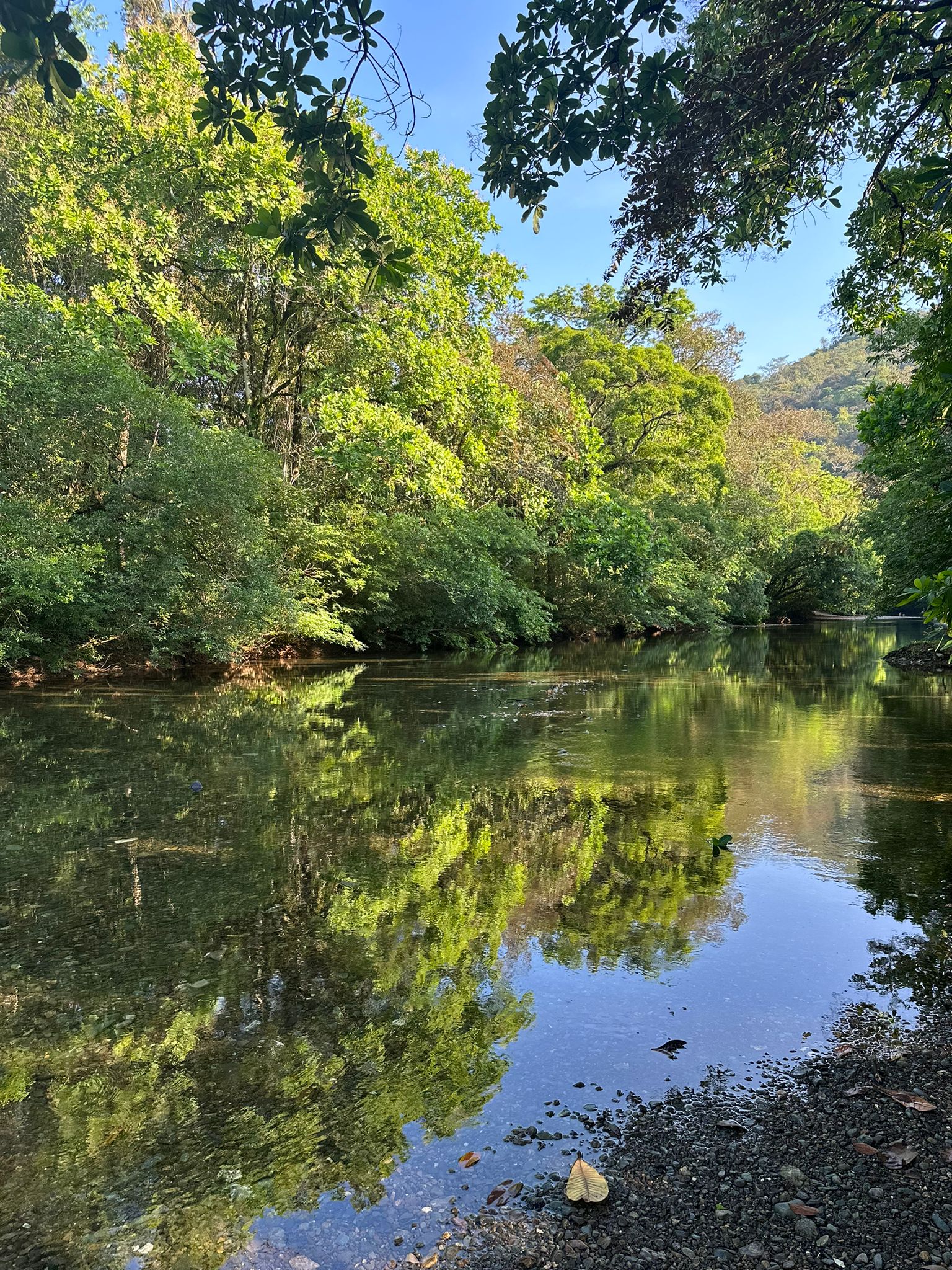 When the sun's warmth becomes too intense, take a refreshing dip in the crystal-clear waters of the Torio River